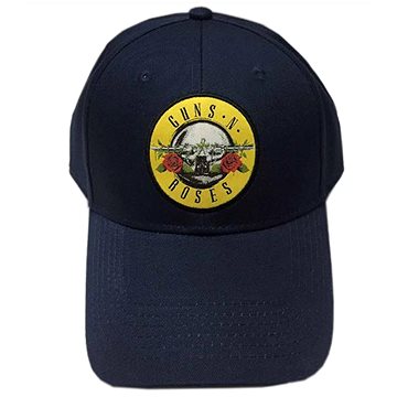 

Guns N Roses: Circle Logo kšiltovka Čepice modrá