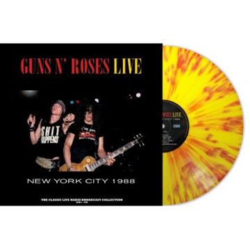 

Guns `N Roses: Live In New York City 1988 Yellow / Red Splatter Vinyl - LP