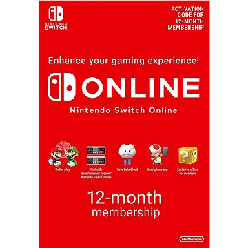 

365 Days Switch Online Membership (Individual) - Nintendo Switch Digital