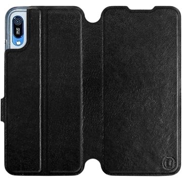 

Flipové pouzdro na mobil Huawei Y6 2019 v provedení Black&Gray s šedým vnitřkem