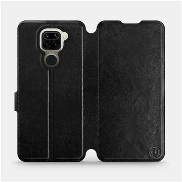

Flipové pouzdro na mobil Xiaomi Redmi Note 9 v provedení Black&Gray s šedým vnitřkem