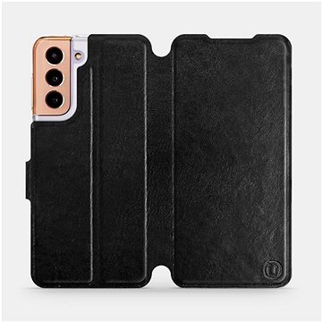 

Flipové pouzdro na mobil Samsung Galaxy S21 5G v provedení Black&Gray s šedým vnitřkem