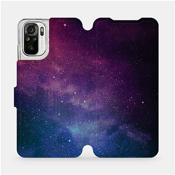 

Flipové pouzdro na mobil Xiaomi Redmi Note 10S - V147P Mlhovina