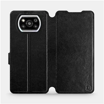 

Flipové pouzdro na mobil Xiaomi Poco X3 Pro v provedení Black&Gray s šedým vnitřkem