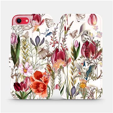 

Flip pouzdro na mobil Apple iPhone SE 2020 - MP01S Rozkvetlá louka