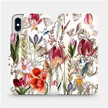 

Flip pouzdro na mobil Apple iPhone XS - MP01S Rozkvetlá louka