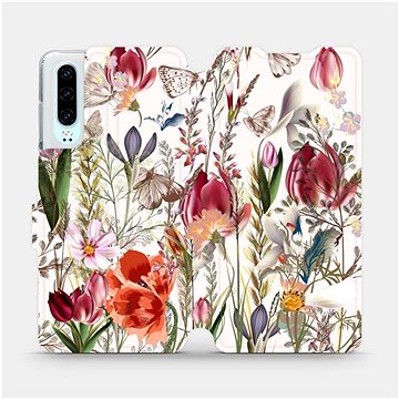 

Flip pouzdro na mobil Huawei P30 - MP01S Rozkvetlá louka
