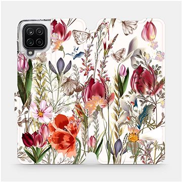 

Flip pouzdro na mobil Samsung Galaxy A12 - MP01S Rozkvetlá louka