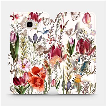 

Flip pouzdro na mobil Samsung Galaxy J4 Plus 2018 - MP01S Rozkvetlá louka