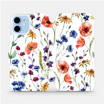 

Flip pouzdro na mobil Apple iPhone 12 Mini - MP04S Luční kvítí