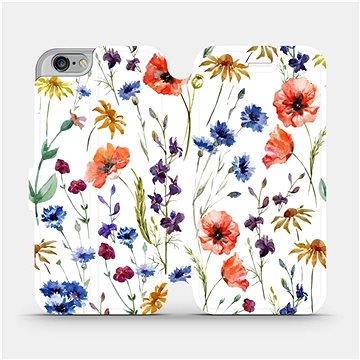 

Flip pouzdro na mobil Apple iPhone 6s / iPhone 6 - MP04S Luční kvítí