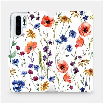 

Flip pouzdro na mobil Huawei P30 Pro - MP04S Luční kvítí