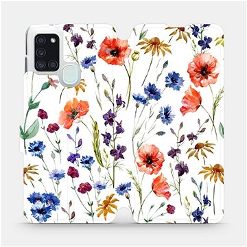 

Flip pouzdro na mobil Samsung Galaxy A21S - MP04S Luční kvítí