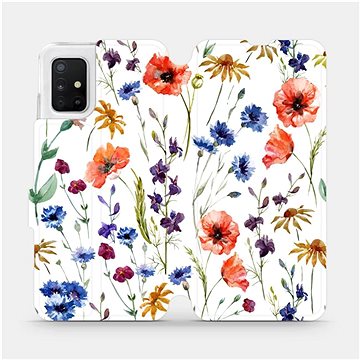 

Flip pouzdro na mobil Samsung Galaxy A51 - MP04S Luční kvítí