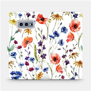 

Flip pouzdro na mobil Samsung Galaxy S10e - MP04S Luční kvítí