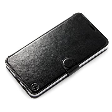 

Mobiwear Flip pouzdro pro Motorola Moto G60 - C_BLS Black&Gray s šedým vnitřkem