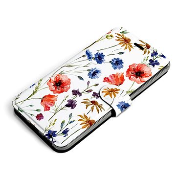 

Mobiwear Flip pouzdro pro Samsung Galaxy S21 FE - MP04S Luční kvítí