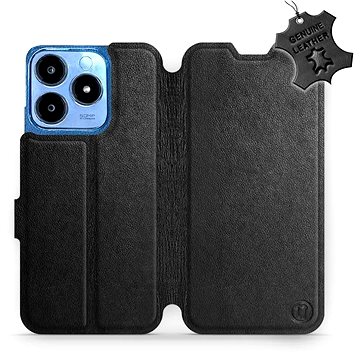 

Kožené Mobiwear flip knížkové pro Realme C63 - Černé - L_BLS
