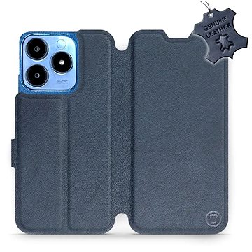 

Kožené Mobiwear flip knížkové pro Realme C63 - Modré - L_NBS