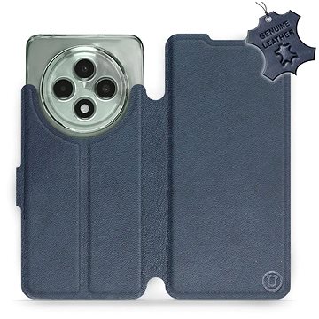 

Kožené Mobiwear flip knížkové pro Oppo Reno12 FS 5G - Modré - L_NBS