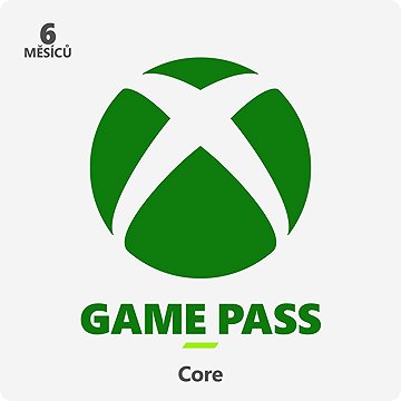 

Xbox Game Pass Core - 6 měsíční členství