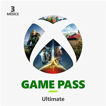 

Xbox Game Pass Ultimate - 3 měsíční předplatné
