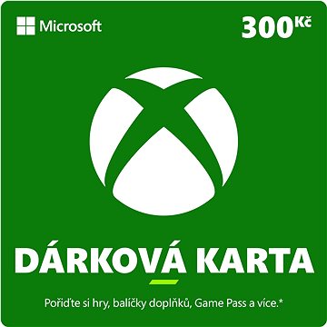 

Xbox Live Dárková karta v hodnotě 300Kč