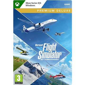Microsoft Flight Simulator 40th Anniversary - Premium Deluxe Edition - Xbox Series X|S / Windows Dig - Hra na PC a XBOX