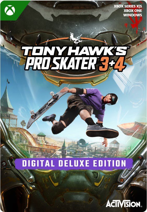 Tony Hawks Pro Skater 3 + 4: Deluxe Edition (Předobjednávka) - Xbox / Windows Digital
