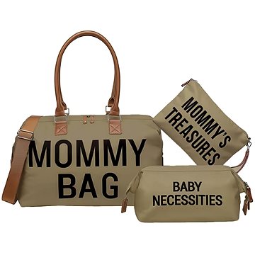 

MXM Přebalovací taška Mommy Bag - 3v1, hnědá