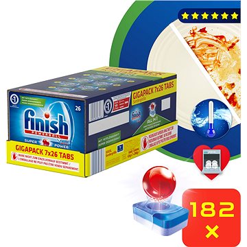 FINISH All-in-1 Gigabox 182 ks - Tablety do myčky