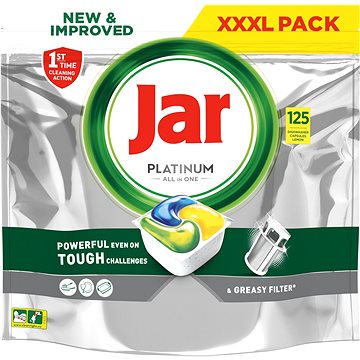 JAR Platinum Lemon XXL 125 ks - Tablety do myčky