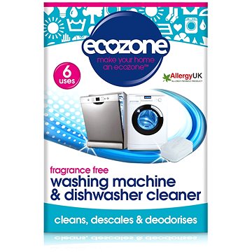 

ECOZONE čistič myček a praček 6 ks