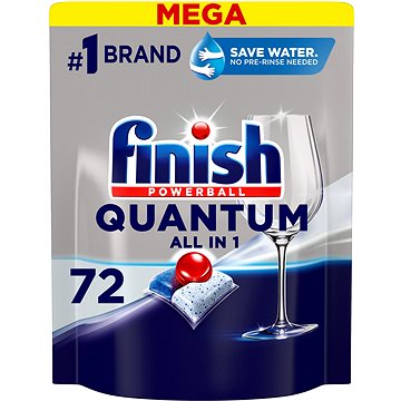 FINISH Quantum All in 1, 72 ks - Tablety do myčky
