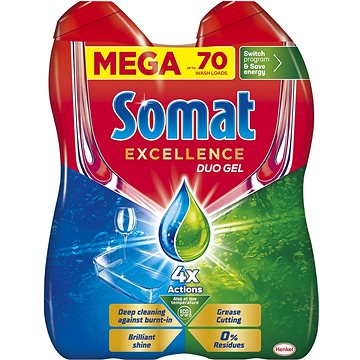

SOMAT Excellence Duo proti mastnotě 70 dávek, 1,26 l