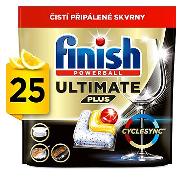 

FINISH Ultimate Plus All in 1 Lemon, 25 ks