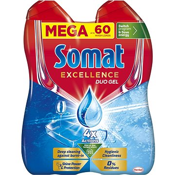 

SOMAT Excellence Duo Hygienic Cleanliness 60 dávek, 1,08 l