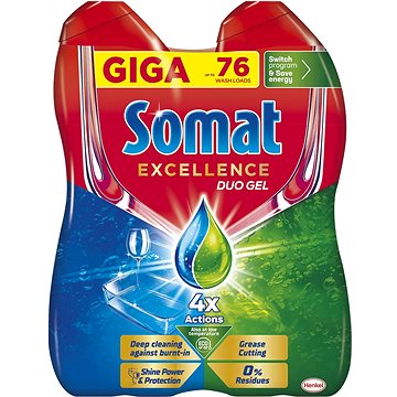 

SOMAT Excellence Duo Anti-Grease 76 dávek, 1,37 l