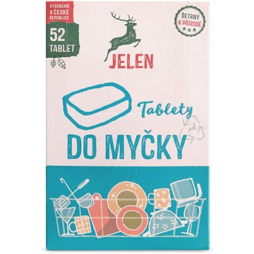 

JELEN tablety do myčky 52 ks