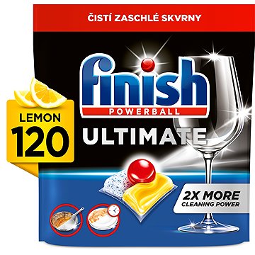 

FINISH Ultimate All in 1 Lemon Sparkle 120 ks