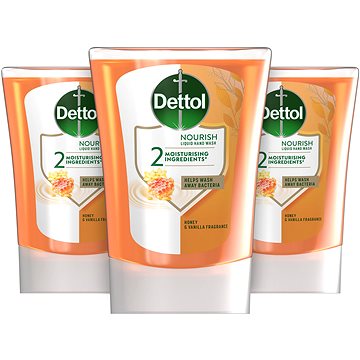 

DETTOL Náplň do bezdot. dávkovače Med a vanilka 3× 250 ml