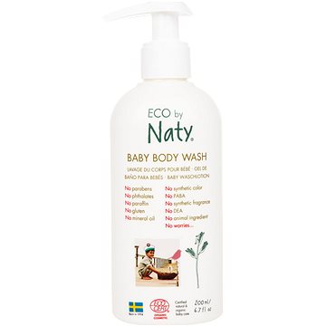 NATY ECO Baby Body Wash 200 ml - Dětské mýdlo
