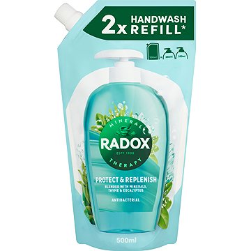 

Radox Protect + Replenish tekuté mýdlo náhradní náplň 500ml