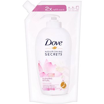 

DOVE Lotosový květ a rýžová voda tekuté mýdlo náhradní náplň 500 ml