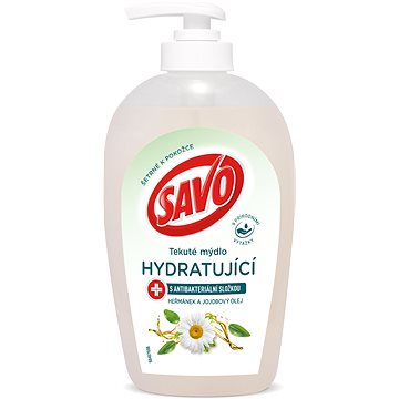 

Savo Heřmánek & Jojobový olej tekuté mýdlo s antibakteriální složkou 250ml
