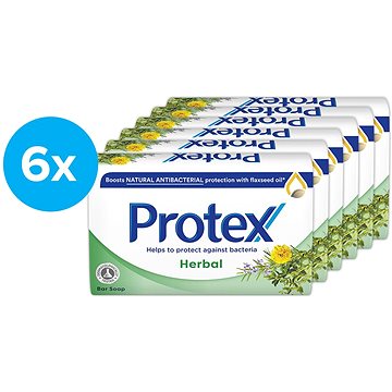 

PROTEX Herbal s přirozenou antibakteriální ochranou 6 × 90 g