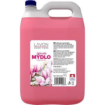 

LAVON Tekuté mýdlo Magnólie (růžové) 5 l
