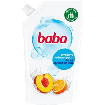 

BABA Mléko a ovoce náhradní náplň 500 ml