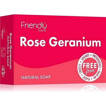 

Friendly Soap Přírodní mýdlo pelargonie