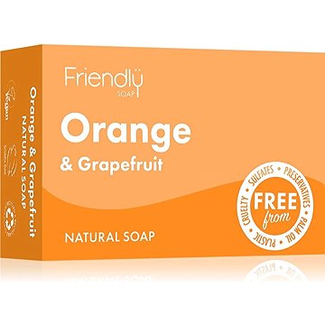 

Friendly Soap Přírodní mýdlo pomeranč a grep